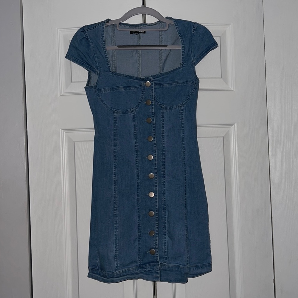 Fashion Nova Jean Dress